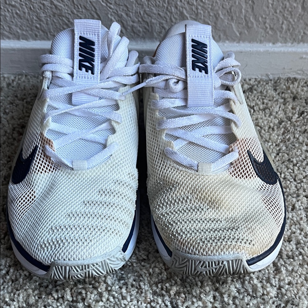 Nike White and Black Men's Sneakers